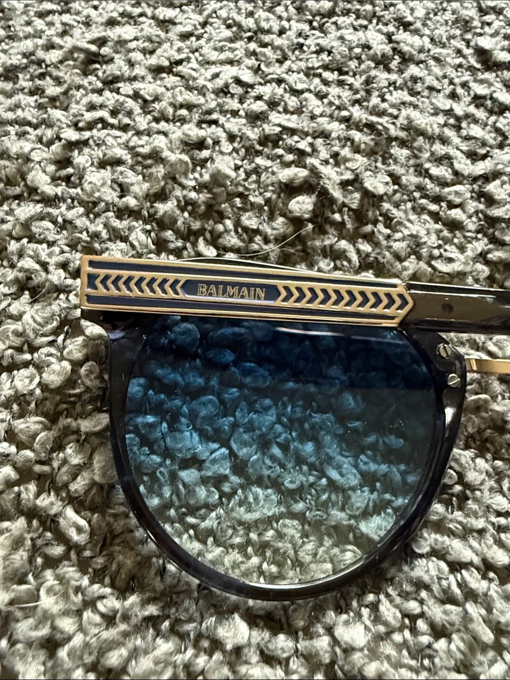 Balmain round sunglasses
